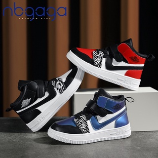 Giày Sneaker Cổ Cao Thiết Kế Mới Thoáng Khí Năng Động Thời Trang Dành Cho Bé