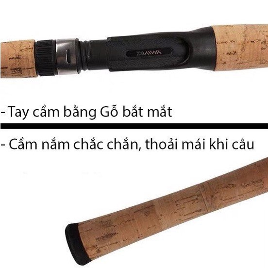 Cần Câu Lure Chính Hãng DAIWA CROSSFIRE Trọng Lượng Siêu Nhẹ Chuyên Câu Lure Hàng Cao Cấp - Đồ Câu Đại Tín