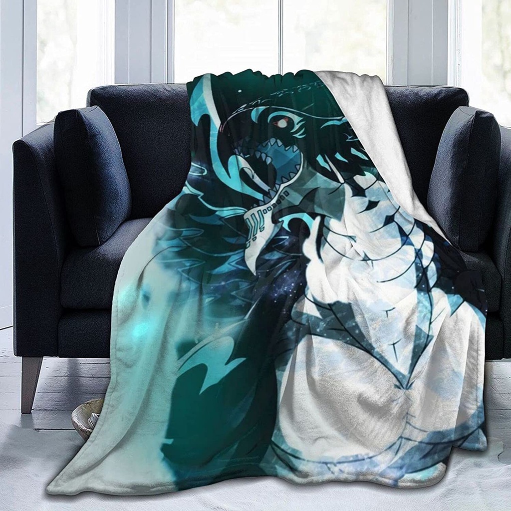 Chăn flannel chống tràn họa tiết Fairy Tail Acnologia độc đáo