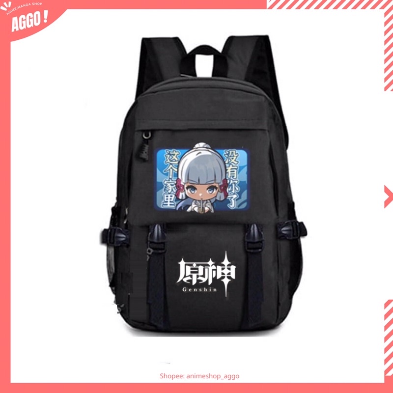 Balo Đi Học In Hình Game GENSHIN IMPACT Mẫu Mới Chất Đẹp