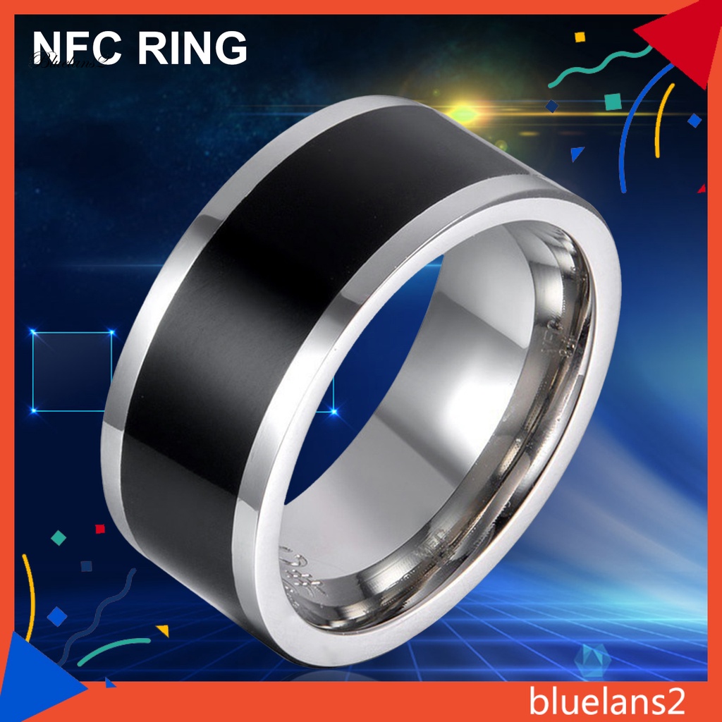 Nhẫn NFC kết nối bluetooth bằng thép không gỉ cho điện thoại