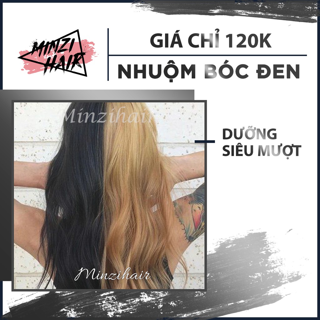BÓC ĐEN - NHUỘM BÓC ĐEN GIÚP VỀ LẠI NỀN TÓC TỰ NHIÊN (CHỈ DÀNH CHO TÓC NHUỘM ĐEN) | BigBuy360 - bigbuy360.vn