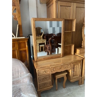 bàn trang điểm gỗ gỏ đỏ( đủ kích thước)