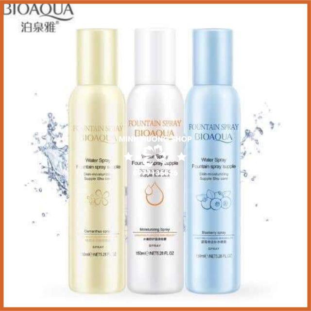 Xịt khoáng giữ ẩm , chống nắng BioAqua dung tích 150ml