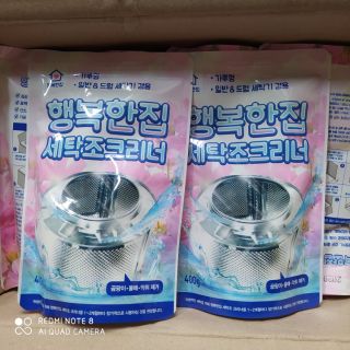 Combo 200 túi bột vệ sinh lồng giặt Hàn Quốc