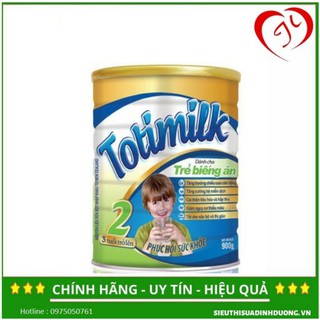 Sữa bột tăng khả năng miễn dịch cho trẻ Totimilk 2 - 900g (dành cho trẻ từ 3 tuổi trở lên)