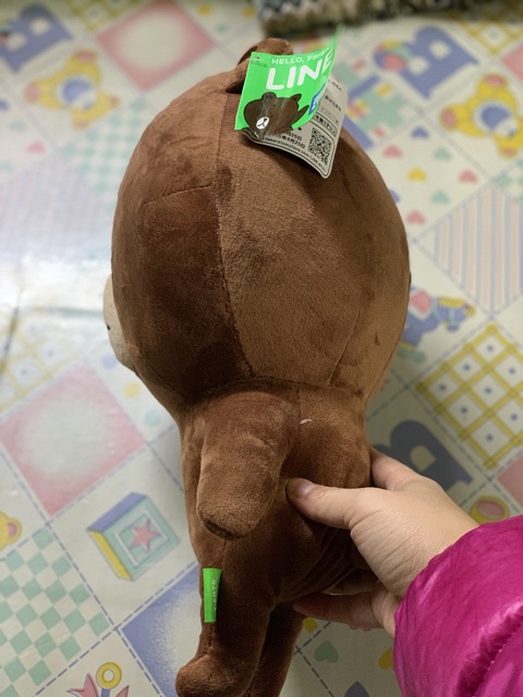 Gấu bông brown và gấu bông thỏ cony