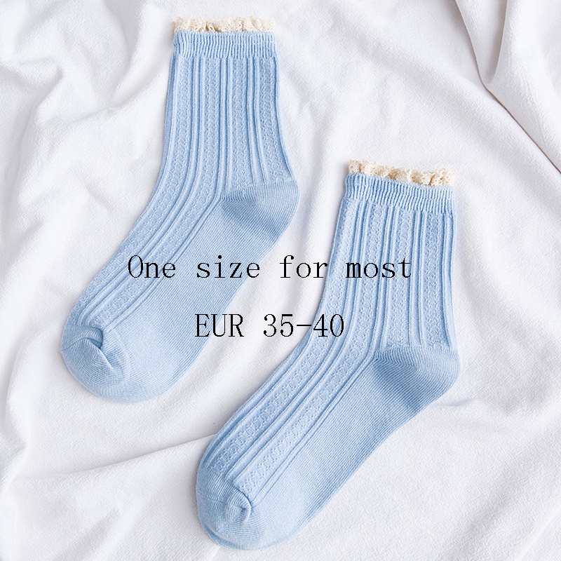 Vớ ren thiết kế ngọt ngào dễ thương thoải mái dành cho nữ