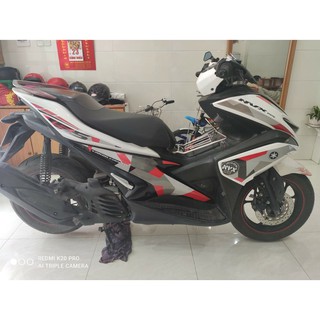 tem rời NVX camo xe trắng