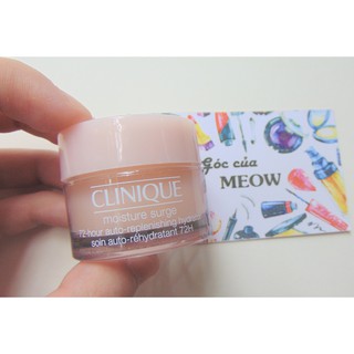 [15ml] Gel dưỡng ẩm CLINIQUE Moisture Surge 72-Hour Auto-Replenishing Hydrator