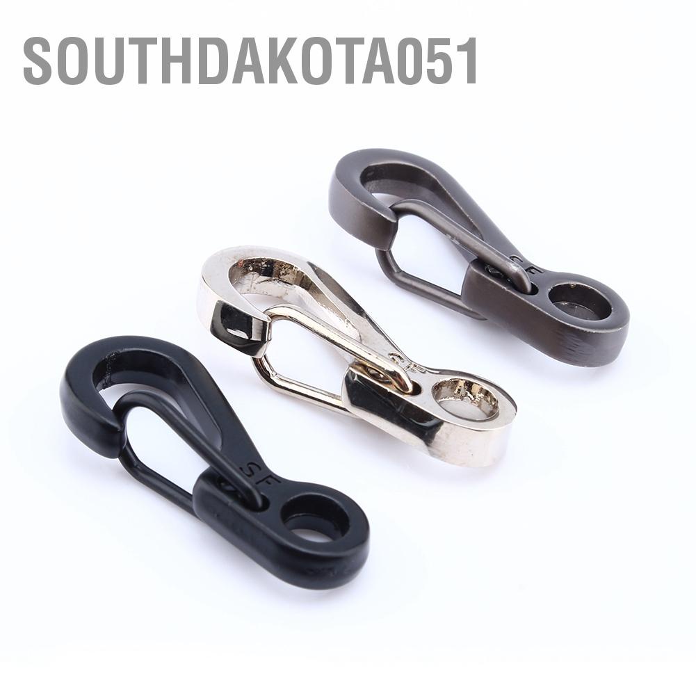Southdakota051 Mini EDC Carabiner Snap Spring Clips Hook Survival Keychain Tool