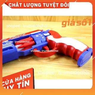 HOT - GIÁ SỐC- Súng đồ chơi chạy pin có đèn và nhạc, xoay nòng