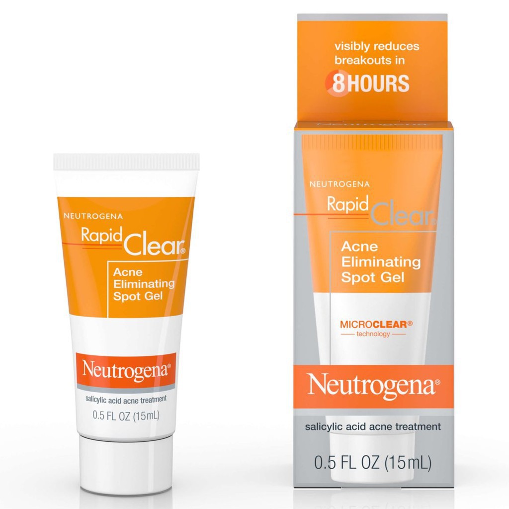 Gel trị mụn Neutrogena Rapid Clear Acne Eliminating Spot Gel - 15ml