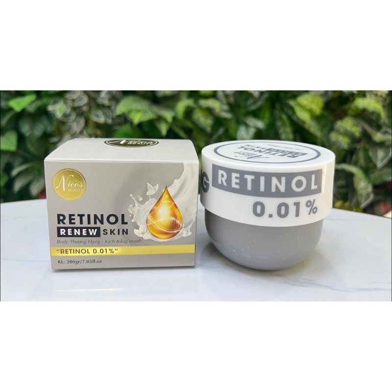 Kem Body Retinol Thượng Hạng - Thanh Nhi Nicos 200Gram