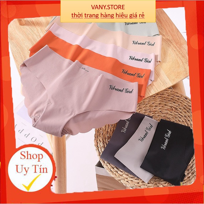 Quần Lót Nữ ❤️FREESHIP❤️ Quần Lót đúc su nữ viền sóng không đường may điệu đà mã A24