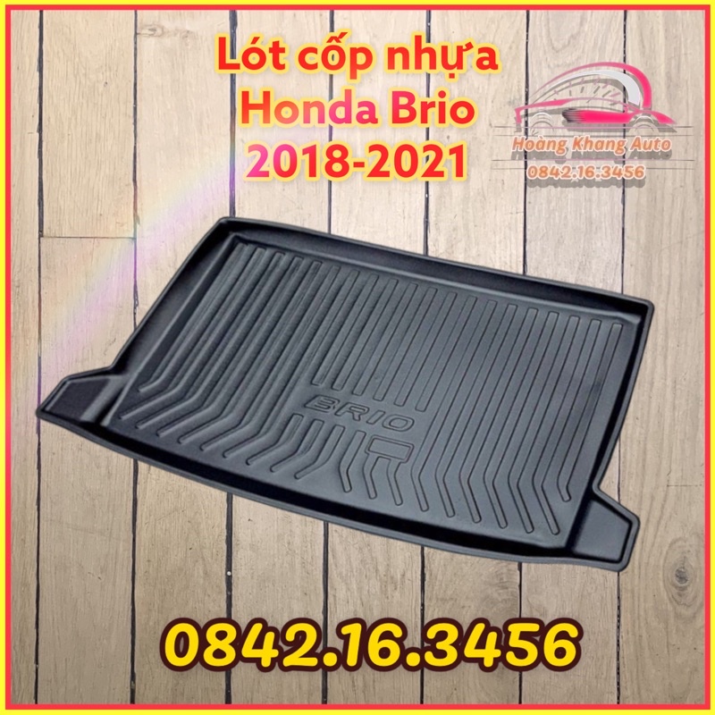 Lót Cốp Nhựa Honda Brio 2018 - 2021 Loại Nhựa Dẻo Ko Mùi