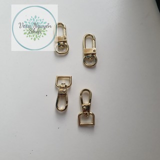 Móc càng cua size từ 8mm đến 20mm làm dây đeo túi xách