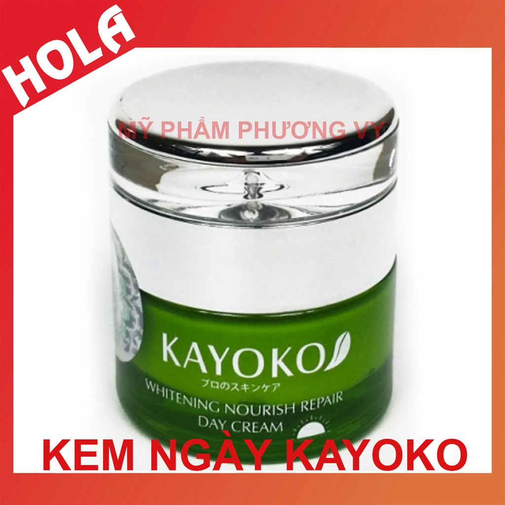 [CHÍNH HÃNG] Kem ngày Kayoko Xanh, giúp dưỡng trắng da và mờ nám tàn nhang, kem nám Nhật Bản, mỹ phẩm Kayoko.
