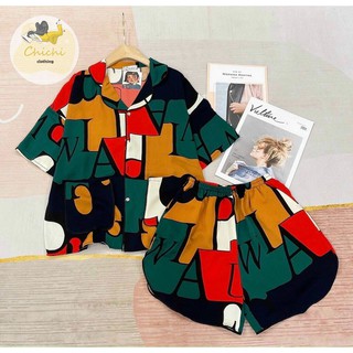 Đồ ngủ pijama DƠI đùi chất lụa Mango hoạt hình dễ thương