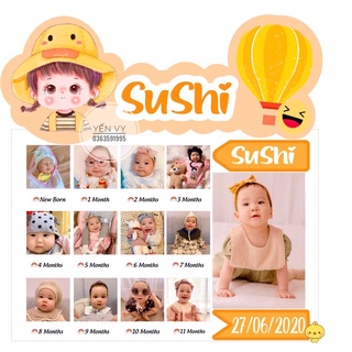 Khung ảnh 3D cho bé