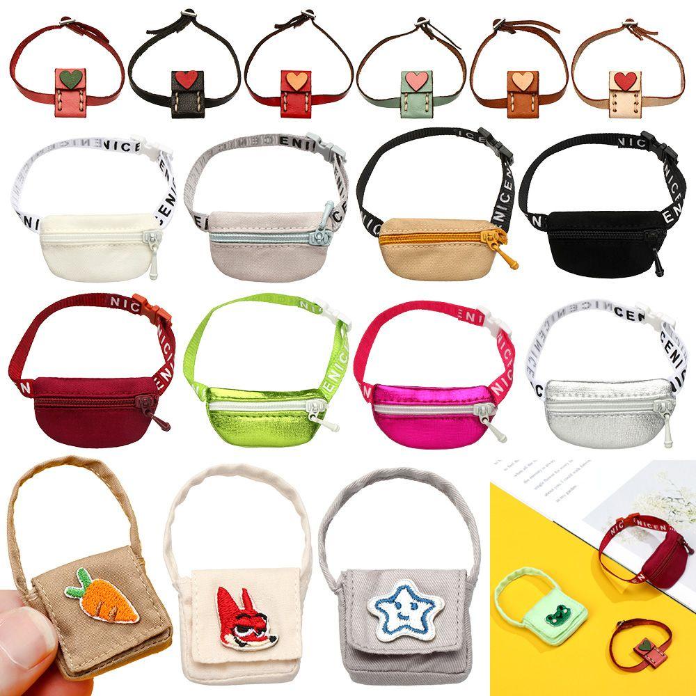 YNATURAL Túi Vải Thời Trang Cho Búp Bê Tỉ Lệ 1 / 6 1 / 8 1 / 12