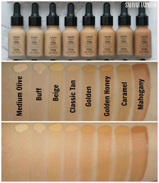 🍄Kem nền NYX Total Control Drop Foundation Mỹ🍄