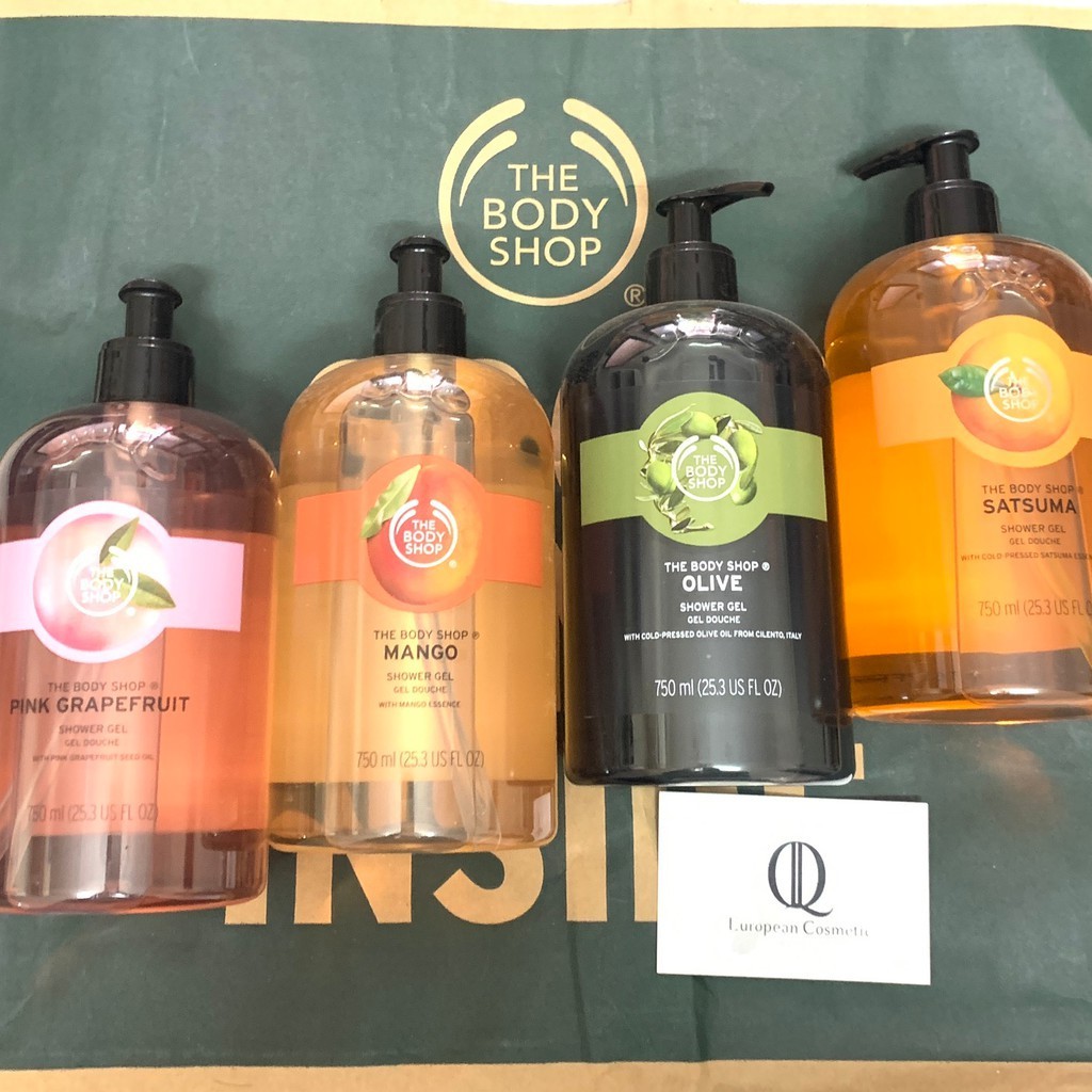 Sữa tắm the body shop 750ml