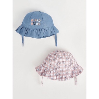 Set 2 mũ tai bèo bé gái george auth size 6-12m, 12-18m