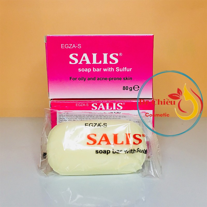 ⚜️CHÍNH HÃNG⚜️ Xà phòng ngừa mụn lưng SALIS SOAP B⚜️ ngừa mụn lưng SALIS BAR