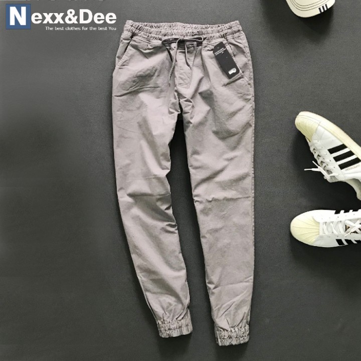 Quần Jogger Kaki Nam Nexx&Dee Vải Kaki Xịn Big Size NS02