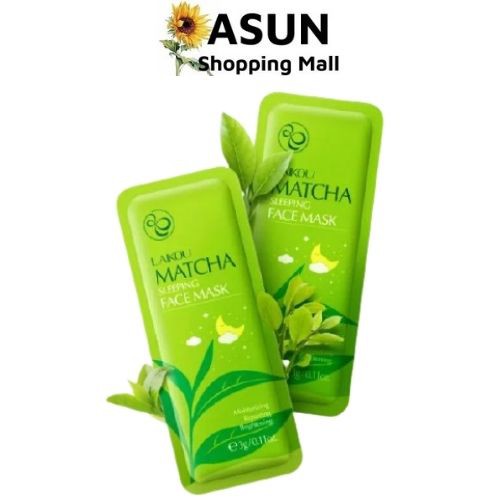 Mặt Nạ Ngủ Trà Xanh Matcha Mud Mask Laikou