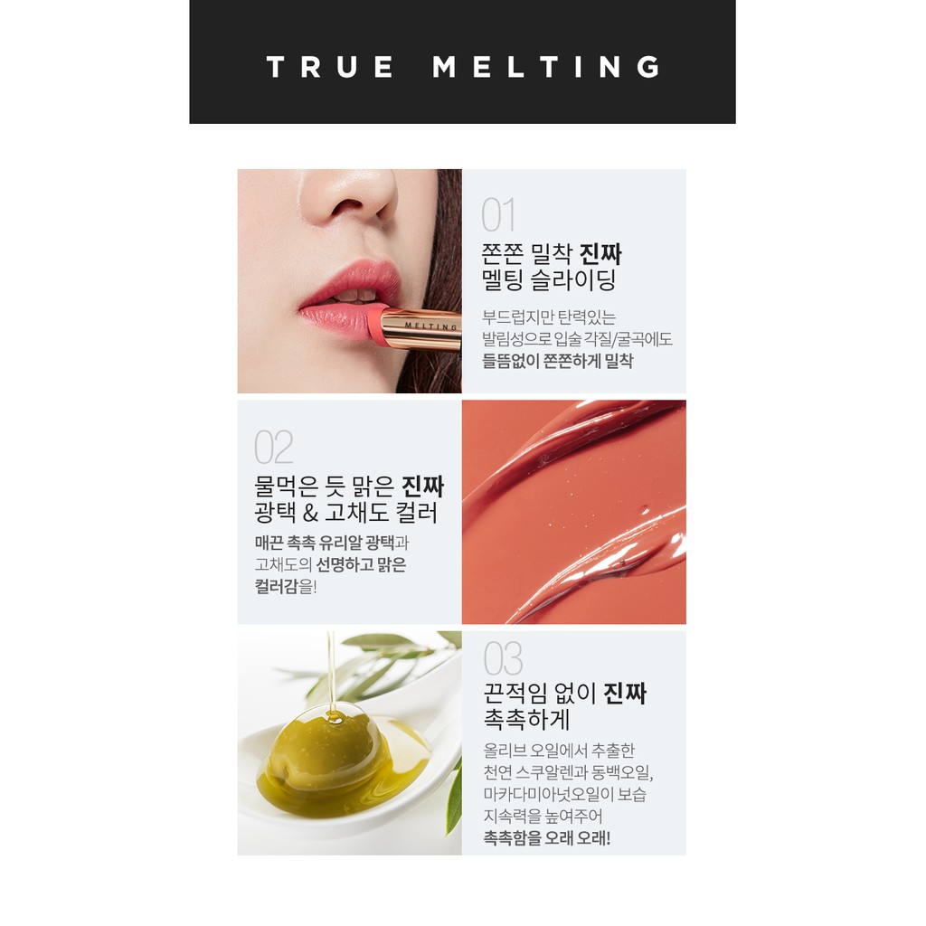 Son Môi A'PIEU True Melting Lipstick 3.4g