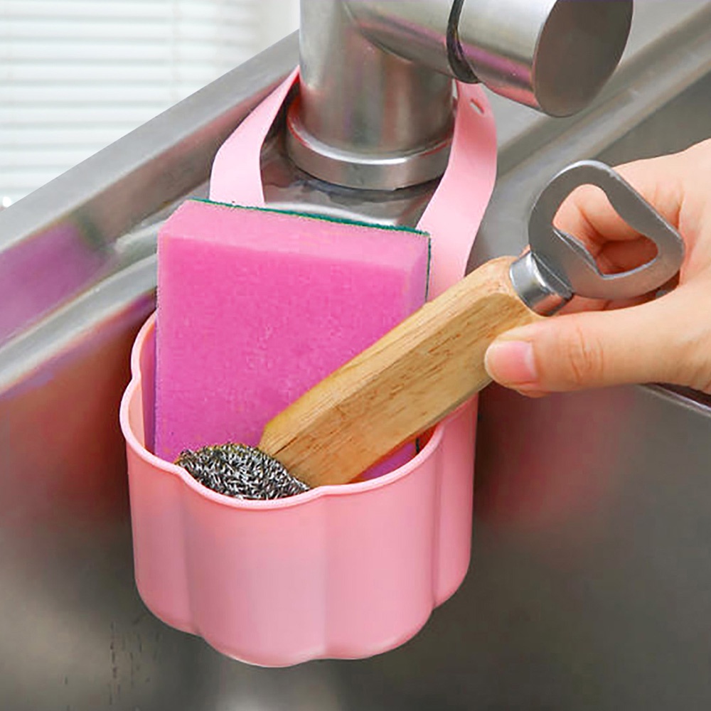 Giỏ Đựng Mút Rửa Chén Ráo Nước Chất Lượng Cao Nhiều Màu