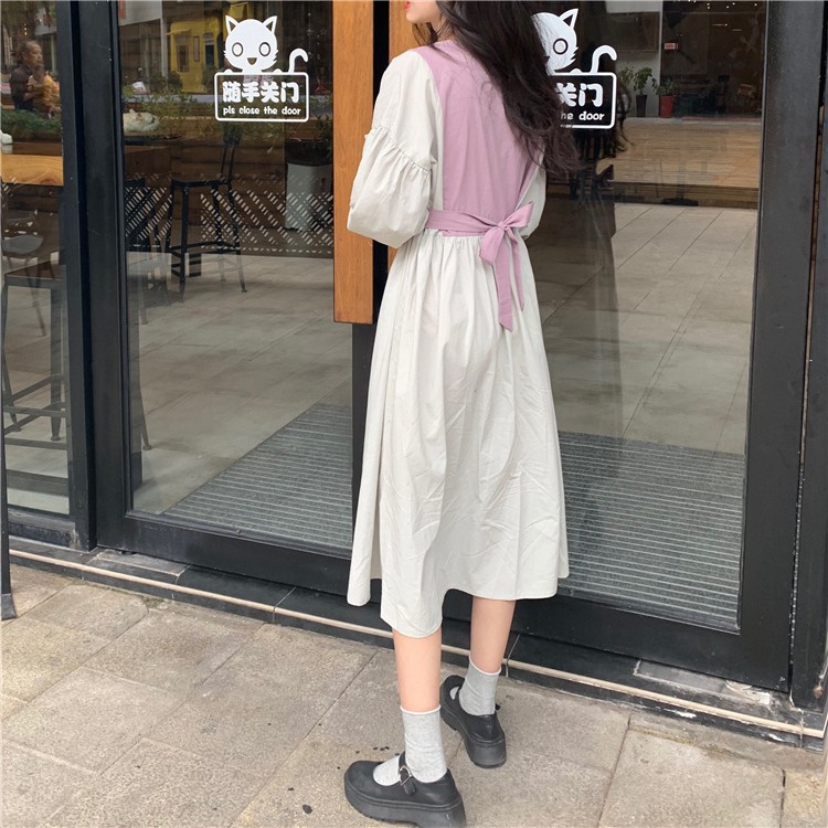 Sale 70% Đầm nữ phong cách trẻ trung và dịu dàng , picture color,one size Giá gốc 950,000 đ - 83B44-1