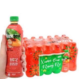 Trà đào hạt chia Fuze Tea lốc 6 chai