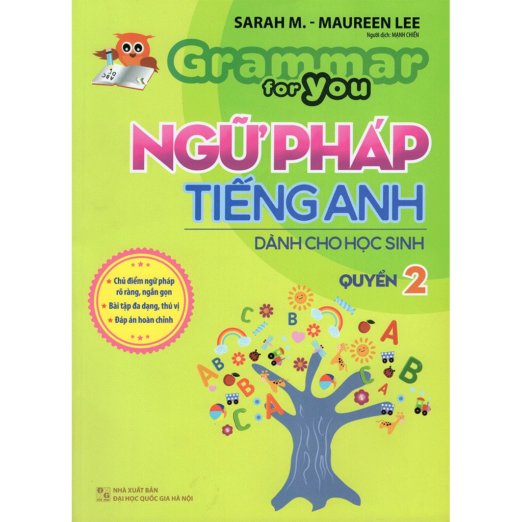 Sách: Grammar For You - Ngữ Pháp Tiếng Anh Dành Cho Học Sinh Quyển 2