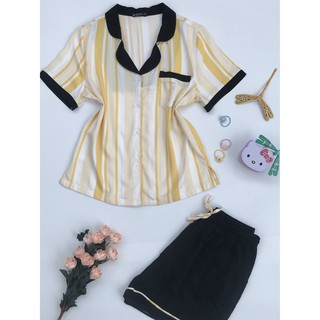 Đồ Bộ Pijama Mặc Nhà Cotton Lụa 3COSTY. _ A5PD