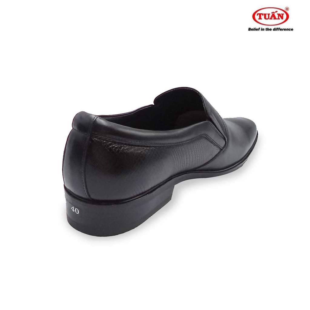 Giày da nam - giày tây công sở quai da tự nhiên đế cao su thương hiệu giày Tuấn GXHU-157