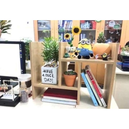 KỆ SÁCH GỖ MINI (dogiadung678)