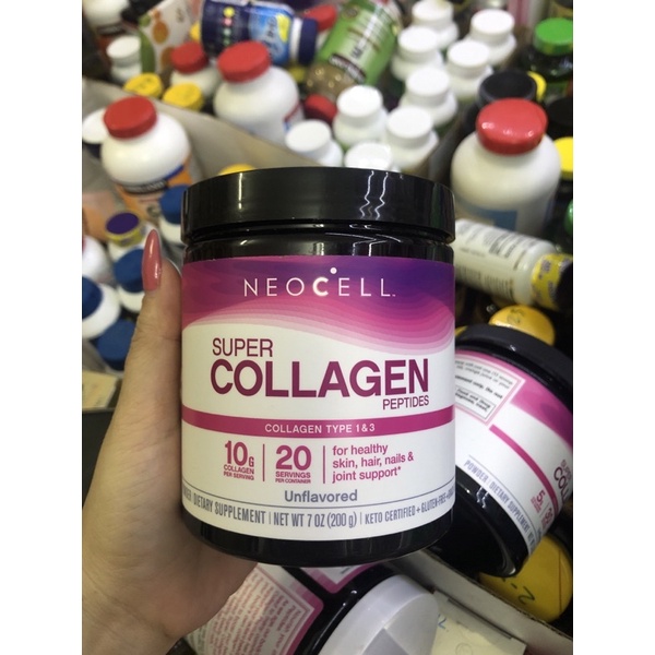 Collagen neocell dạng bột hàm lượng cao 12g colagen-Collagen Neocell Beauty Infusion