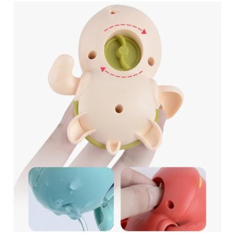 Đồ Chơi Lên Dây Cót Hình Cua / Cá Dễ Thương Cho Bé Chơi Khi Tắm