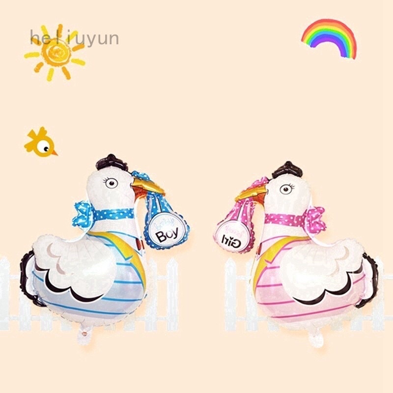 Bóng bay hình con gà sinh nhật cho bé