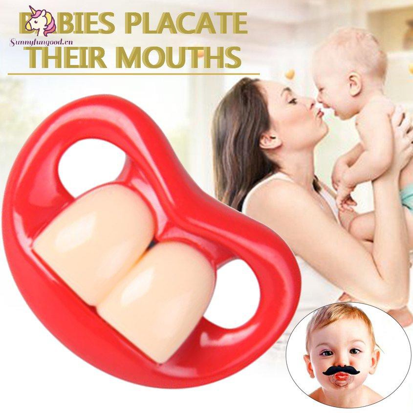 Núm ti giả hình răng thỏ xinh xắn cho bé