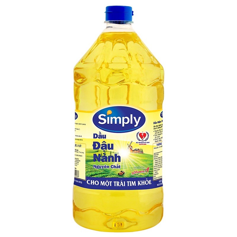 dầu ăn simply 2l