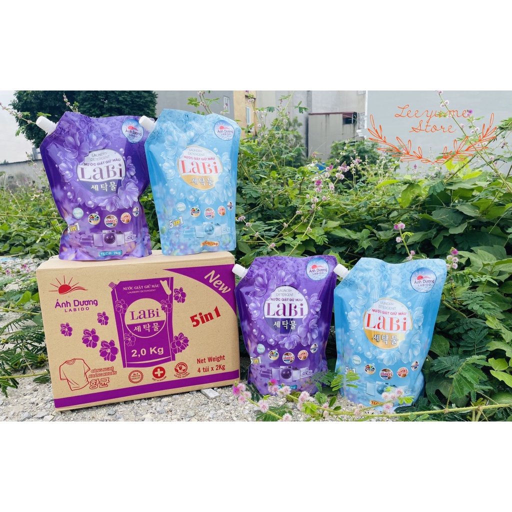 NƯỚC GIẶT XẢ LABI ÁNH DƯƠNG CHÍNH HÃNG -  LÀM SẠCH VÀ LƯU HƯƠNG THƠM LÂU TRÊN QUẦN ÁO