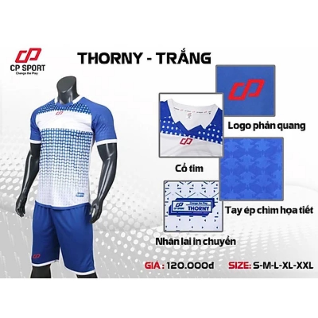 Quần Áo Bóng Đá CP SPORT Thorny Chất Vải Co Giản Thoáng Mát Với Thiết Kế Màu Sắc Nổi Bật