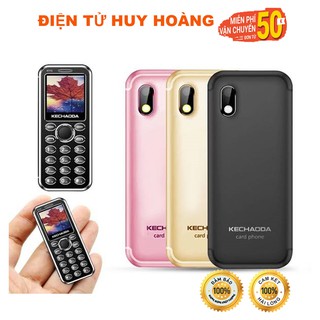 [KỊCH SÀN] Điện thoại mini Kechaoda K115 kiêm tai nghe bluetooth nhỏ gọn 3 sóng siêu mỏng BH 12 tháng