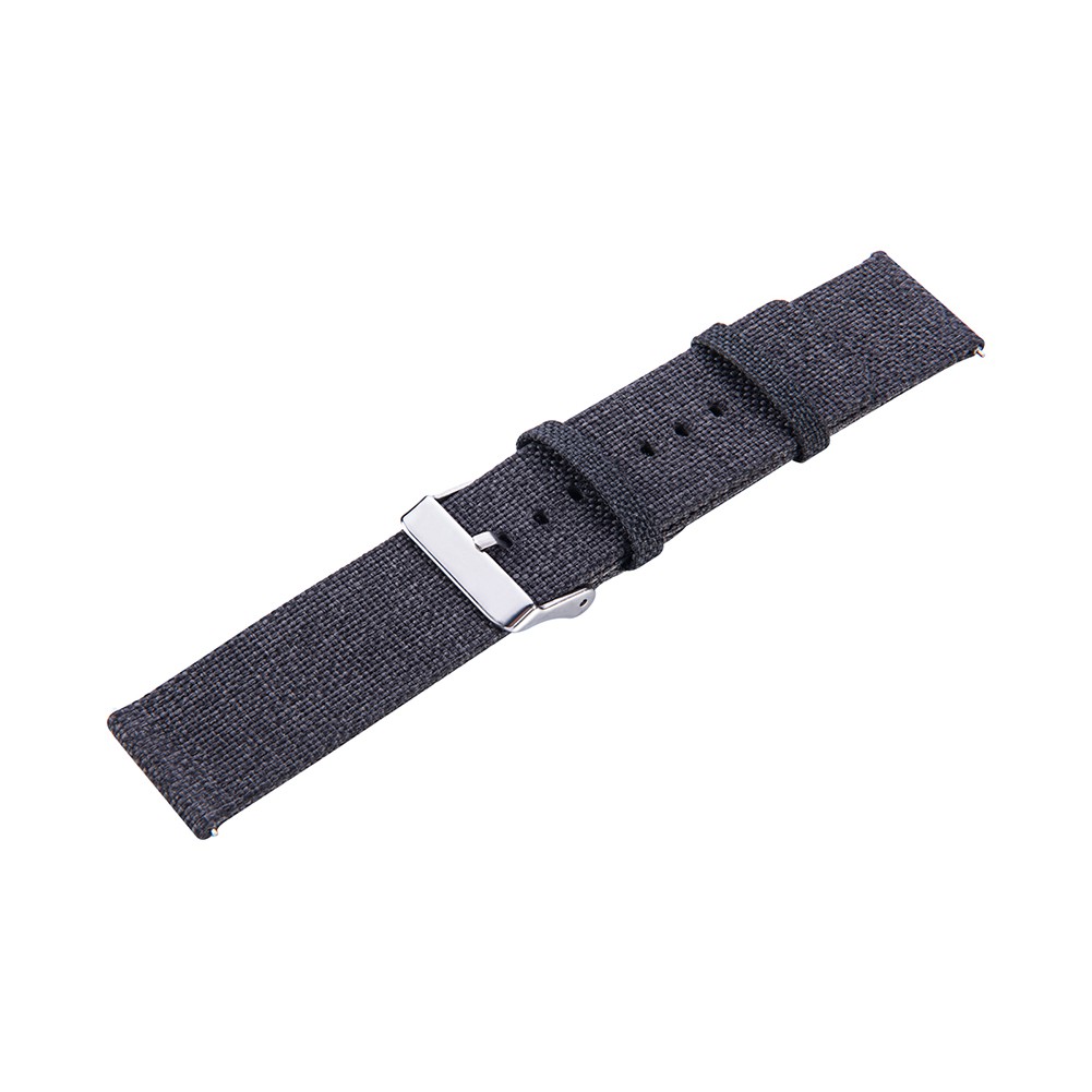 Dây Đeo Vải Canvas 23cm Thay Thế Cho Đồng Hồ Thông Minh Fitbit Blaze