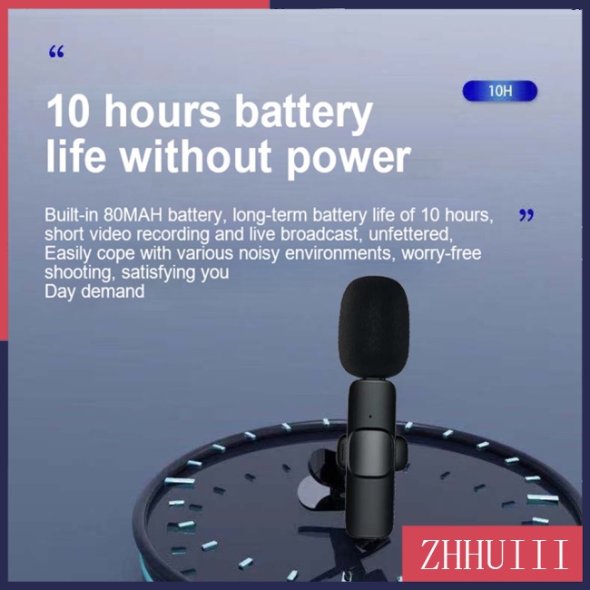 Micro Cài Áo Không Dây Chuyên Nghiệp Tương Thích Với Iphone Android