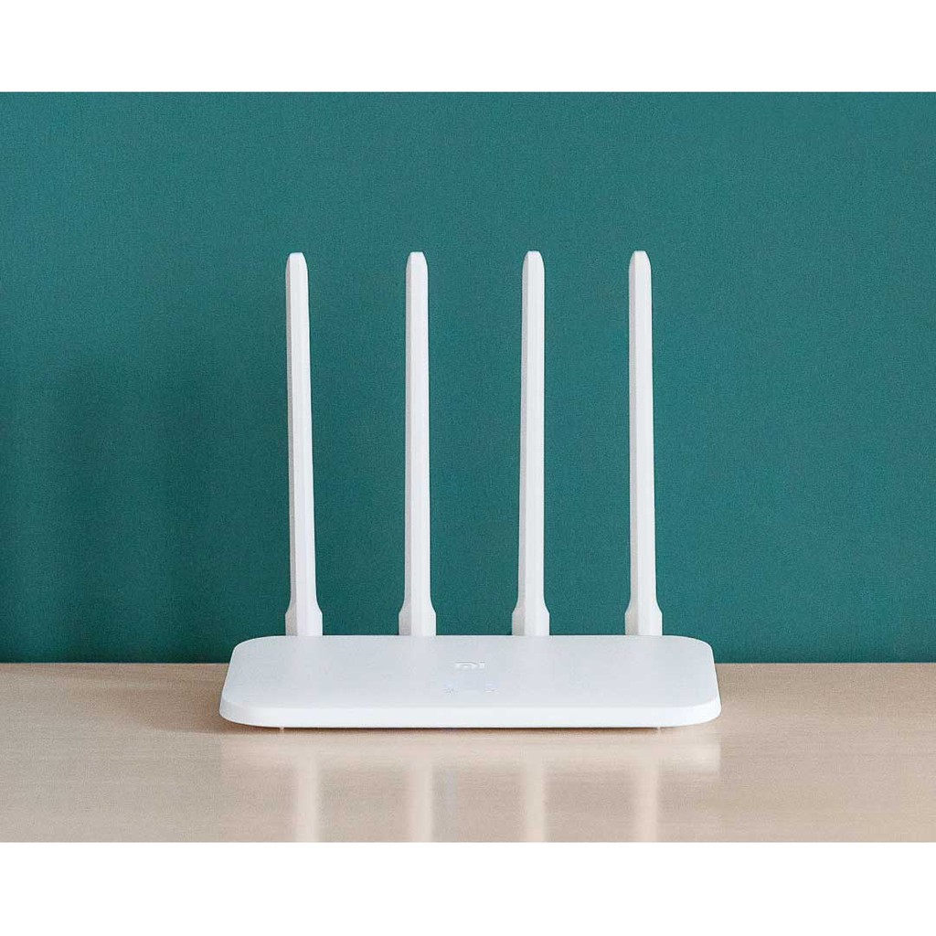 Router Wifi XIAOMI 4C Chính hãng (4 anten 5dBi, 300Mbps) siêu mạnh bảo hành chính hãng 24 tháng 1 đổi 1